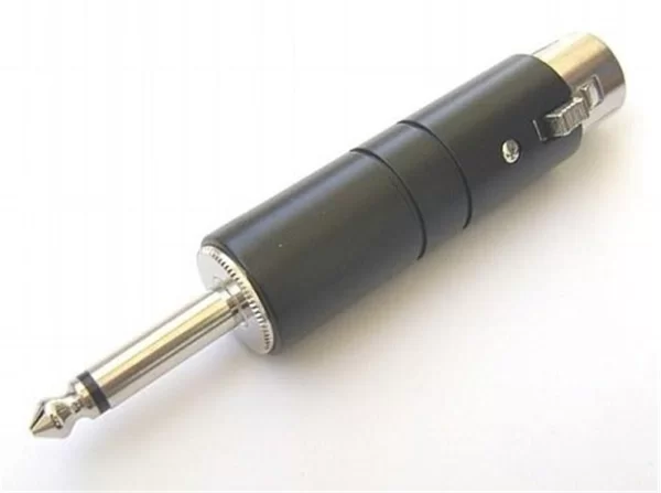 TTAF K-107 3`Lü Dişi Xlr Den 6,3Mm Mono Erekeke Dönüştürücü